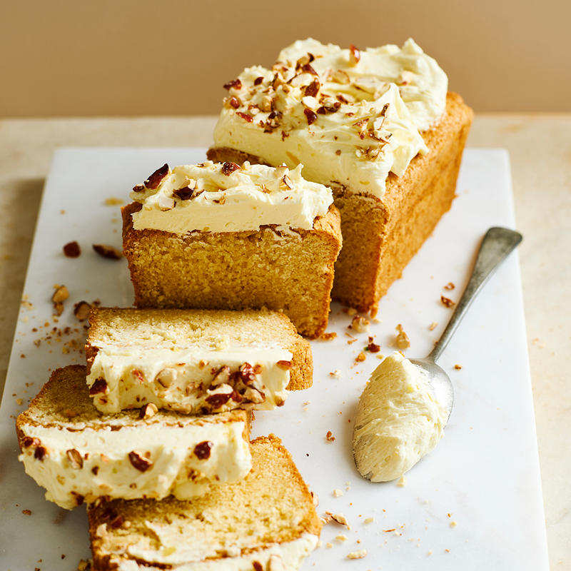          Triple-ginger loaf      ,          Lemon blueberry loaf cake with mascarpone icing      ,          Boiled pineapple fruit loaf      ,          Walnut, coffee and pear loaf      ,          Fruit and nut loaf      ,          Coffee and date loaf      ,          Date, carrot and honey loaf      ,          Pumpkin bread with lemon icing      ,          Brown butter loaf cake      ,          Gluten-free banana and date loaf      ,          Simple apple loaf cake      ,          Zucchini and walnut loaf      ,          Banana and raspberry loaf      ,          Banana date loaf      ,          Date and apricot loaf      ,          Flourless almond, plum and orange blossom loaf      ,          Banana caramel loaf      ,          Banana bread with passionfruit icing      ,          Coffee walnut loaf      ,          Passionfruit teacake      ,          Orange and fennel seed pound cake      ,          Raspberry and coconut loaf      ,          Tamarillo loaf cake      ,          Buttery almond and cranberry loaves      ,          Walnut sultana loaf      ,          Apple custard cake      ,          Madeira cake      ,          Coconut banana bread      ,          Blueberry yoghurt loaf      ,          Wholemeal date loaf      ,          Spiced pumpkin bread      ,          Lemon and currant loaf      ,          Spicy banana fruit loaf      ,          Cheese and bacon loaf      ,          Apple and apricot loaf      , Recipe tips &amp; tricks: lining a loaf pan, Choosing the right electric mixer, More beautiful cakes for morning tea