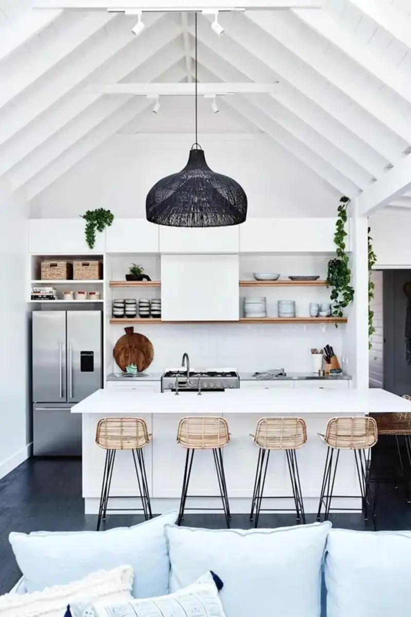 Best pendant lights for adding colour, Best pendant lights for kitchens & dining spaces, Best rustic & vintage pendant lights, Best statement pendant lights, Best contemporary pendant lights, Best woven or rattan pendant lights for coastal / Hamptons homes, Best linear pendant lights for islands & benches, Best fabric pendant lights for a soft touch & heritage feel, Best smart & dimmable pendant lights