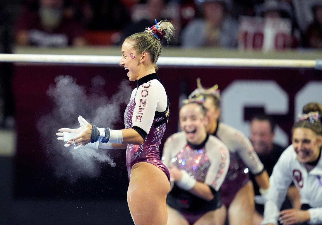 Top photos from the 2024/25 NCAA gymnastics season