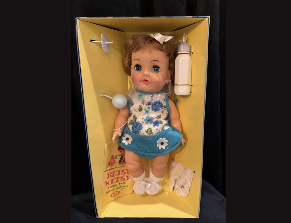 Betsy Wetsy Past Playtimes, Clackers, Creepy Crawlers Thingmaker, Shaker Maker, Betsy Wetsy, Tin Toy Robots