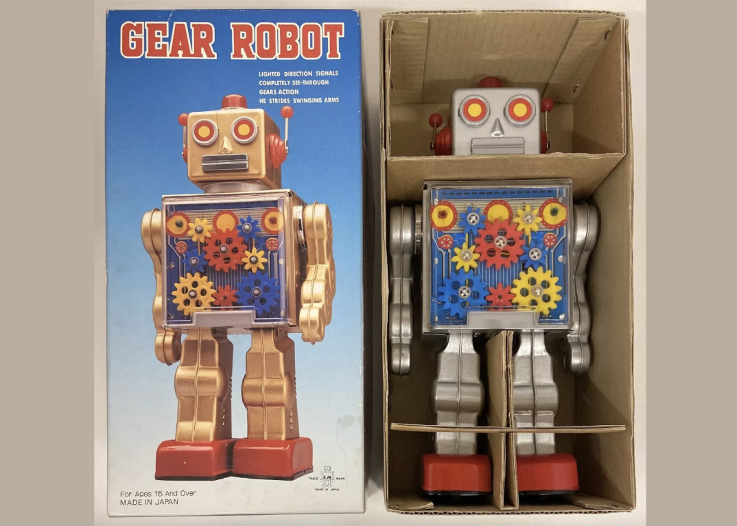 Tin Toy Robots Past Playtimes, Clackers, Creepy Crawlers Thingmaker, Shaker Maker, Betsy Wetsy, Tin Toy Robots