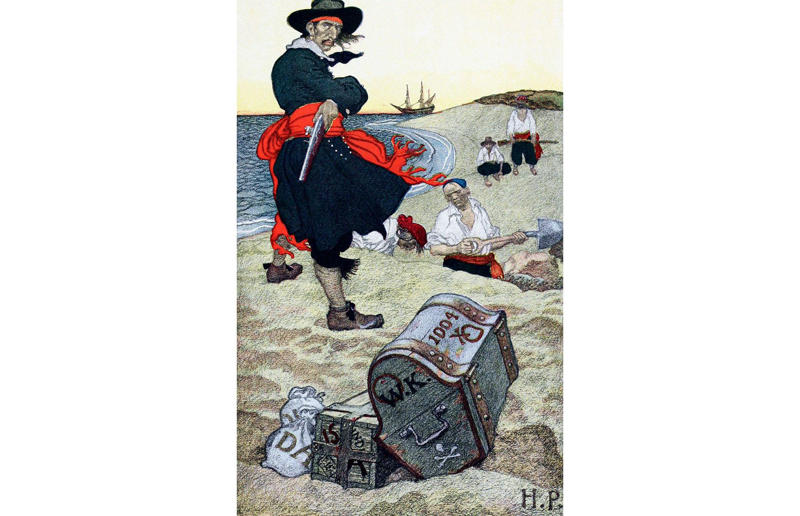 Pirates regularly buried their treasure Fact from fiction, President Kennedy told a crowd he was a jelly donut, Napoleon was short, Greek and Roman statues were white, Great Britain stood alone against the Nazis, Ferdinand Magellan was the first person to sail around the world, Vikings wore horns on their helmets, Marie Antoinette said "let them eat cake", Medieval people thought the world was flat, Castles poured boiling oil off their battlements, Gladiator contests were fought to the death, The Taj Mahal’s builders were mutilated, The Aztecs thought Hernan Cortes and the conquistadors were gods, Einstein failed maths at school, Julius Caesar was emperor of Rome, The iron maiden was a medieval torture device, Christopher Columbus discovered America, World War I was the deadliest war in history in its time, The Brothers Grimm wrote many famous fairytales, The Great Wall of China is visible from space, Cleopatra was Egyptian, Rome was one of history’s largest empires, The pyramids were built by slaves, Pirates regularly buried their treasure, Betsy Ross designed the American flag, Captain Cook discovered Australia