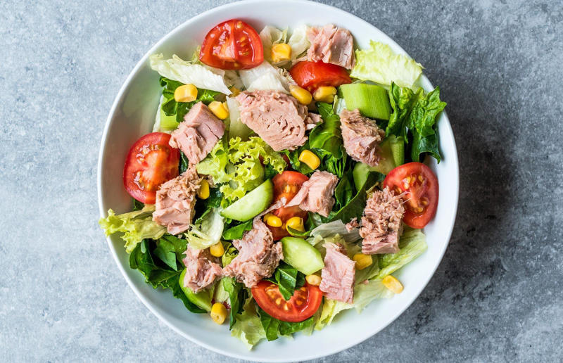 25. Try a Mediterranean diet 29. Eat more unrefined carbs, 28. Cook from scratch, 27. Replace saturated fat with monosaturated fat, 26. Drink green tea, 25. Try a Mediterranean diet, 24. Be a healthy vegan, 23. Only eat fries once a week, 22. Enjoy healthy sweet treats, 21. Toast bread until golden brown, 20. Don't char your meat too much, 19. Cut down on the hot dogs, 18. Choose nitrate-free bacon, 17. Watch your dairy intake, 16. Go easy on the salt, 15. Drink more water, 14. Eat plant-based protein, 13. Try plant-based fats, 12. Enjoy periods of fasting, 11. Go big on leafy greens, 10. Make pulses your friends, 9. Spice up your life, 8. Embrace a Japanese diet, 7. Eat more fruit – especially blueberries, 6. Increase your fibre intake, 5. Go nuts, 4. PB&J sandwiches are good for you, 3. Only drink coffee in the morning, 2. Up the Omega-3s