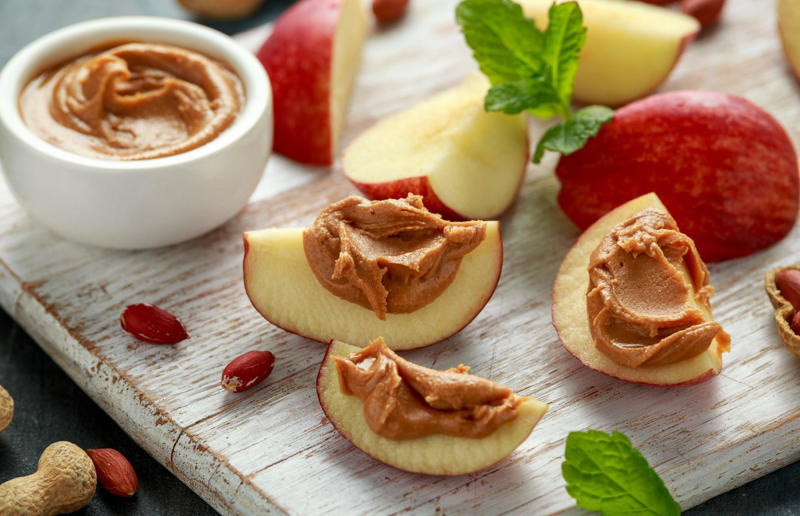 22. Enjoy healthy sweet treats 29. Eat more unrefined carbs, 28. Cook from scratch, 27. Replace saturated fat with monosaturated fat, 26. Drink green tea, 25. Try a Mediterranean diet, 24. Be a healthy vegan, 23. Only eat fries once a week, 22. Enjoy healthy sweet treats, 21. Toast bread until golden brown, 20. Don't char your meat too much, 19. Cut down on the hot dogs, 18. Choose nitrate-free bacon, 17. Watch your dairy intake, 16. Go easy on the salt, 15. Drink more water, 14. Eat plant-based protein, 13. Try plant-based fats, 12. Enjoy periods of fasting, 11. Go big on leafy greens, 10. Make pulses your friends, 9. Spice up your life, 8. Embrace a Japanese diet, 7. Eat more fruit – especially blueberries, 6. Increase your fibre intake, 5. Go nuts, 4. PB&J sandwiches are good for you, 3. Only drink coffee in the morning, 2. Up the Omega-3s