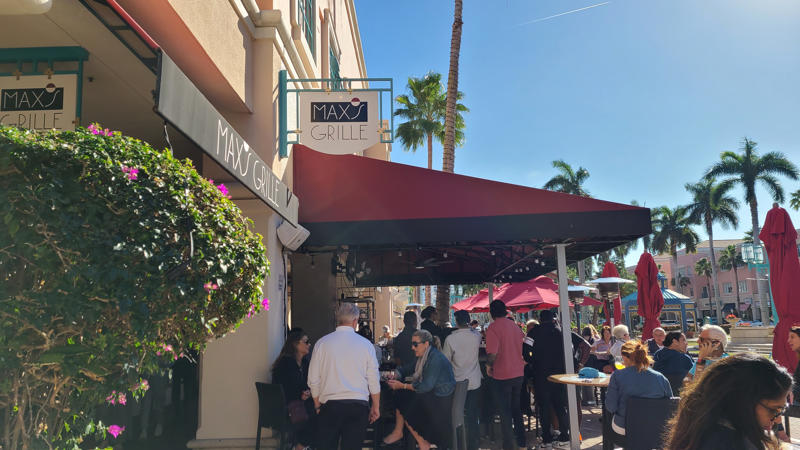 Café L’Europe, Palm Beach, Havana, West Palm Beach, Max's Grille, Boca Raton, Howley's, West Palm Beach, Benny's on the Beach at Lake Worth Casino, Dune Dog in Jupiter, Guanabanas in Jupiter, Okeechobee Steakhouse, West Palm Beach, Green's Pharmacy in Palm Beach, Waterway Cafe in Palm Beach Gardens