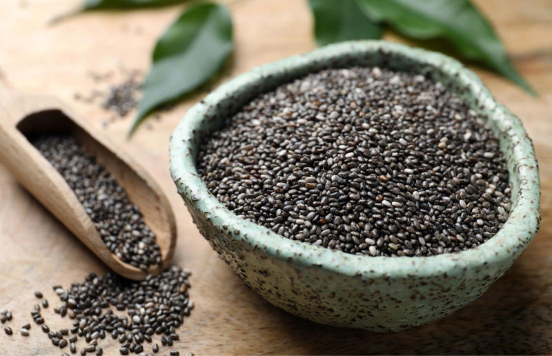 Go with your gut, Black olives, Broccoli, Chia seeds, Herbal teas, Jerusalem artichokes, Kombucha, Mushrooms, Raw nuts, Sauerkraut, Sourdough, Watercress, Water kefir, Wholegrain pasta