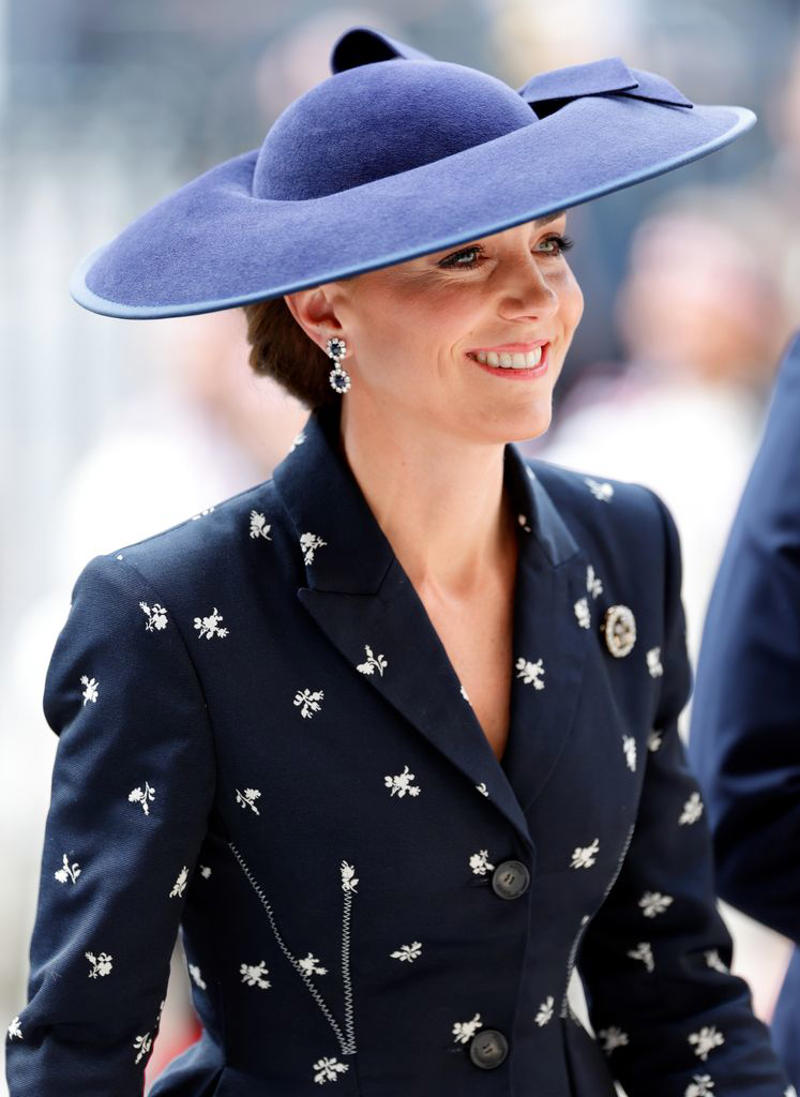 Princess Kate wows in flirty hemmed dress - and pearls she wore to late Queen's funeral