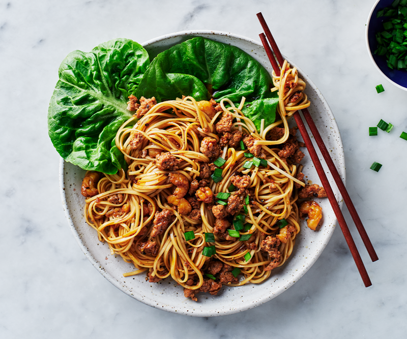 Best pork mince recipes for easy dinners in 2025,          Big pork and prosciutto meatballs with polenta      ,          Pork, scallop and sticky rice siu mai      ,          Tipo 00’s rigatoni ragù Bolognese      ,          Crisp pork and ginger gyozas with sesame rayu      ,          Pork and ginger meatballs with choy sum      ,          Spaghetti con polpette (Spaghetti with meatballs)      ,          Louis Tikaram’s stir-fried snake beans with pork      ,          Pork pad kra pao with fried egg      ,          Baked pork and veal meatball sub      ,          Spicy Sichuan-style soup with pork, lettuce and soft tofu      ,          Polpetti with roasted tomato sauce and pappardelle      ,          Pork and fennel polpette      ,          Sang choi bau with pork and shiitake      ,          Minced pork tossed noodles (Zhajiang mian)      ,          Wonton soup with Sichuan red oil and black vinegar chilli sauce      ,          Pork and fennel meatball strozzapreti with braised chicory and chilli      