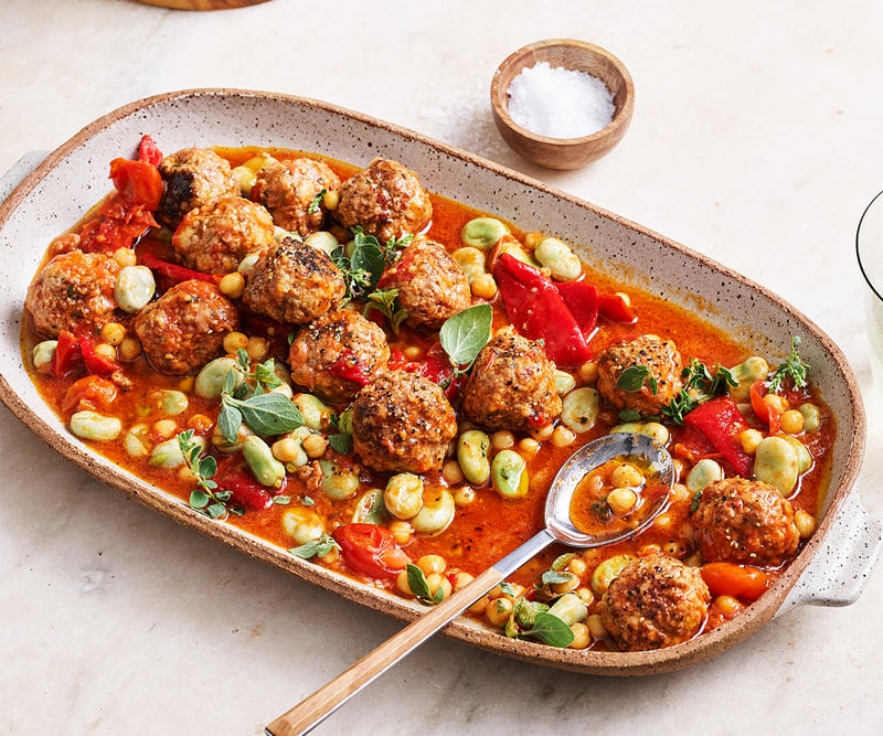 Best pork mince recipes for easy dinners in 2025,          Big pork and prosciutto meatballs with polenta      ,          Pork, scallop and sticky rice siu mai      ,          Tipo 00’s rigatoni ragù Bolognese      ,          Crisp pork and ginger gyozas with sesame rayu      ,          Pork and ginger meatballs with choy sum      ,          Spaghetti con polpette (Spaghetti with meatballs)      ,          Louis Tikaram’s stir-fried snake beans with pork      ,          Pork pad kra pao with fried egg      ,          Baked pork and veal meatball sub      ,          Spicy Sichuan-style soup with pork, lettuce and soft tofu      ,          Polpetti with roasted tomato sauce and pappardelle      ,          Pork and fennel polpette      ,          Sang choi bau with pork and shiitake      ,          Minced pork tossed noodles (Zhajiang mian)      ,          Wonton soup with Sichuan red oil and black vinegar chilli sauce      ,          Pork and fennel meatball strozzapreti with braised chicory and chilli      