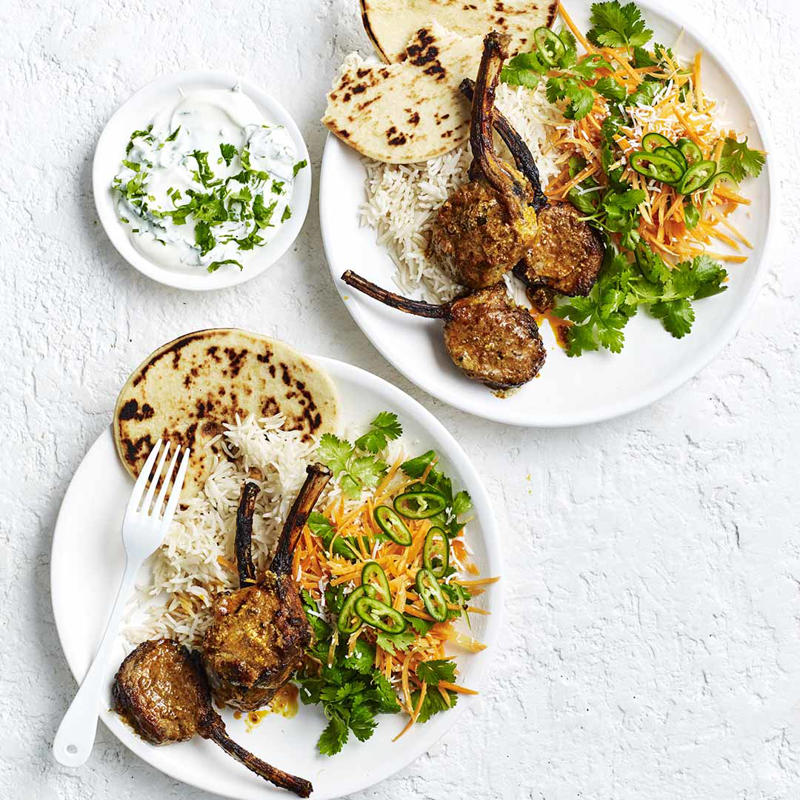 Air fryer cooking tips,          Steph de Sousa’s crackling good air fryer pork belly      ,          Air fryer roast pork belly      ,          Air fryer chicken chimichangas      ,          Air fryer chicken skewers with roast vegetables      ,          Air fryer hot honey salmon salad      ,          Air fryer pork belly salad with ginger &amp; soy dressing      ,          Air fryer fish ‘n’ chips      ,          Air fryer sausages with sweet potato hash browns      ,          Air fryer sausage &amp; vegie bake      ,          Air fryer lamb kofta with green tahini      ,          Crispy tofu with palm sugar dressing in the air fryer      ,          Air fryer roast chicken with secret herbs and spices      ,          Soy and sriracha air fryer chicken thighs      ,          Best-ever air fryer roast chicken      ,          Air fryer lamb cutlets with carrot salad      ,          Air fryer pork with apricot, fetta &amp; pistachio stuffing       , Choosing the best air fryer, More air fryer recipes, What to serve with these air fryer dinners