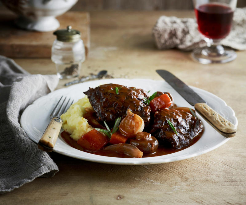 The best cuts for slow cooked beef recipes, Slow cooking tips, 41 slow cooked beef recipes, Beef and mushroom pies , Traditional beef casserole , Beef curry pie , Slow cooker beef ragu , Slow-cooker massaman beef curry , Pulled beef ragu with spaghetti , Braised beef cheeks in red wine , Slow-cooker beer and thyme beef cheeks , Beef shiraz pies , Beef pörkölt stew with tarhonya , Osso buco with gremolata , Braised beef cheeks with minted carrot puree , Provencal beef stew , Coffee and cardamon brisket , Chilli con carne with corn dumplings , Hearty beef and barley casserole , Miso beef short rib & pumpkin hotpot , Braised beef brisket , Beef in red wine , Slow-cooked Mexican beef chilli mole , Slow-cooked italian beef casserole , Slow-cooked beef and mushroom casserole , More brilliant beef recipes, Salads to serve with these beef recipes