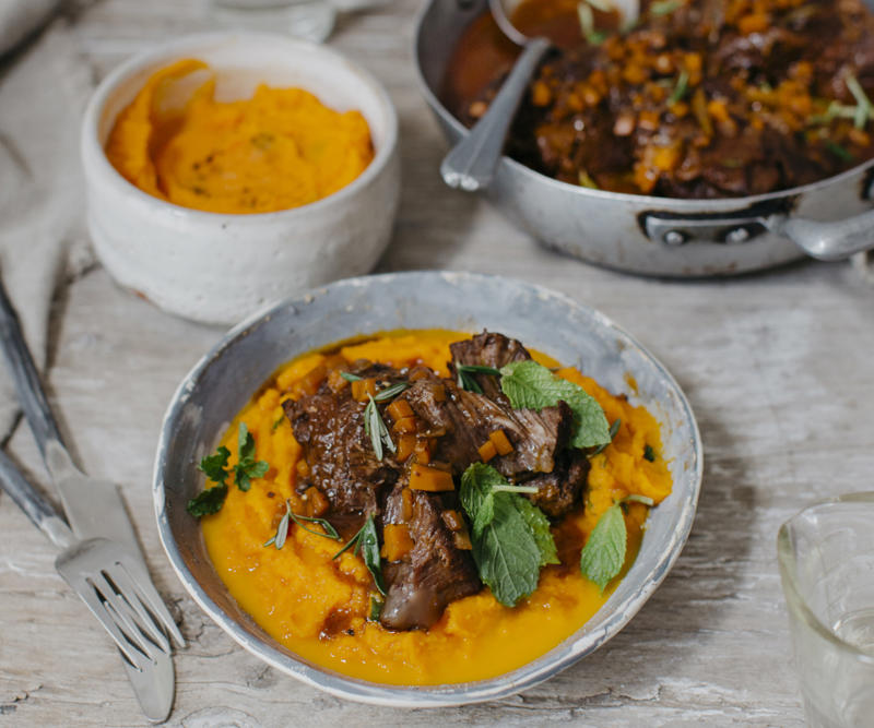 The best cuts for slow cooked beef recipes, Slow cooking tips, 41 slow cooked beef recipes, Beef and mushroom pies , Traditional beef casserole , Beef curry pie , Slow cooker beef ragu , Slow-cooker massaman beef curry , Pulled beef ragu with spaghetti , Braised beef cheeks in red wine , Slow-cooker beer and thyme beef cheeks , Beef shiraz pies , Beef pörkölt stew with tarhonya , Osso buco with gremolata , Braised beef cheeks with minted carrot puree , Provencal beef stew , Coffee and cardamon brisket , Chilli con carne with corn dumplings , Hearty beef and barley casserole , Miso beef short rib & pumpkin hotpot , Braised beef brisket , Beef in red wine , Slow-cooked Mexican beef chilli mole , Slow-cooked italian beef casserole , Slow-cooked beef and mushroom casserole , More brilliant beef recipes, Salads to serve with these beef recipes