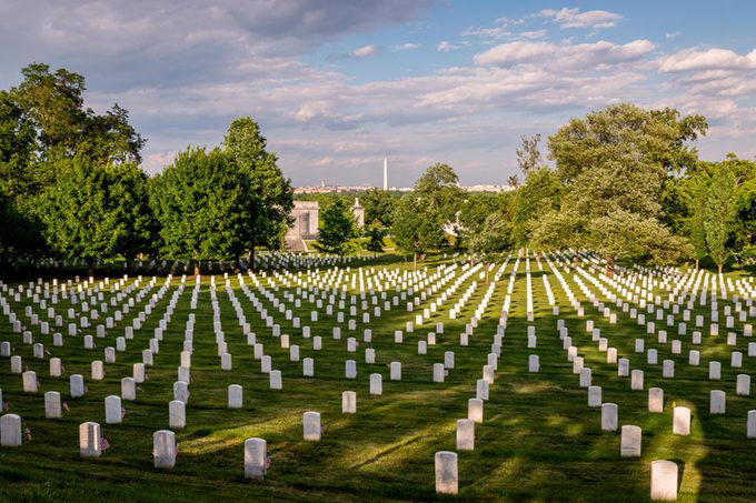 Alabama: Ivy Green, Alaska: Baranof Castle, Arizona: Lowell Observatory, Arkansas: Central High School, California: Alcatraz Island, Colorado: Mesa Verde National Park, Connecticut: The Charles W. Morgan, Delaware: Old Swedes Church, Florida: Venetian Pool, Georgia: Martin Luther King Jr. National Historic Site, Hawaii: Iolani Palace, Idaho: Cataldo Mission, Illinois: Abraham Lincoln Home, Indiana: Soldiers and Sailors Monument, Iowa: Amana Colonies, Kansas: Hollenberg Pony Express Station, Kentucky: Churchill Downs, Louisiana: Cabildo, Maine: Wadsworth-Longfellow House, Maryland: Fort McHenry, Massachusetts: Plymouth Rock, Michigan: Fort Mackinac, Minnesota: Mill City Museum, Mississippi: Old Mississippi State Capitol, Missouri: Anheuser-Busch Brewery, Montana: Butte Historic District, Nebraska: Arbor Lodge State Historical Park, Nevada: Hoover Dam, New Hampshire: Canterbury Shaker Village, New Jersey: Sandy Hook Lighthouse, New Mexico: Palace of the Governors, New York: Ellis Island, North Carolina: Wright Brothers National Memorial, North Dakota: Fort Union Trading Post, Ohio: Cincinnati Zoo, Oklahoma: Honey Springs Battlefield, Oregon: Fort Rock Cave, Pennsylvania: Liberty Bell, Rhode Island: Slater Mill, South Carolina: Fort Sumter, South Dakota: Mount Rushmore, Tennessee: Graceland, Texas: The Alamo, Utah: Temple Square, Vermont: Calvin Coolidge Homestead, Virginia: Arlington National Cemetery, Washington: Chinook Point, West Virginia: The Greenbrier, Wisconsin: Little White Schoolhouse, Wyoming: Independence Rock
