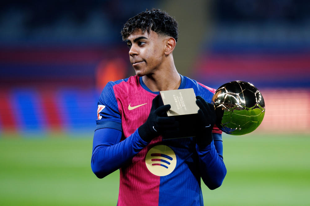 20. João Neves (Paris Saint-Germain), 19. Rayan Aït-Nouri (Manchester City), 17. Federico Valverde (Real Madrid), 16. Phil Foden (Manchester City), 15. Mohamed Salah (Liverpool), 13. Florian Wirtz (Liverpool), 12. Leny Yoro (Manchester United), 11. Eberechi Eze (Crystal Palace), 9. Robert Lewandowski (Barcelona), 8. Pedri (Barcelona), 7. Vinícius Júnior (Real Madrid), 5. Serhou Guirassy (Borussia Dortmund), 4. Jérémy Doku (Manchester City), 3. Khvicha Kvaratskhelia (Paris Saint-Germain), 1. Lamine Yamal (Barcelona)