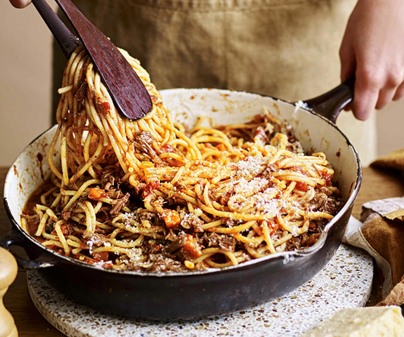 The best cuts for slow cooked beef recipes, Slow cooking tips, 41 slow cooked beef recipes, Beef and mushroom pies , Traditional beef casserole , Beef curry pie , Slow cooker beef ragu , Slow-cooker massaman beef curry , Pulled beef ragu with spaghetti , Braised beef cheeks in red wine , Slow-cooker beer and thyme beef cheeks , Beef shiraz pies , Beef pörkölt stew with tarhonya , Osso buco with gremolata , Braised beef cheeks with minted carrot puree , Provencal beef stew , Coffee and cardamon brisket , Chilli con carne with corn dumplings , Hearty beef and barley casserole , Miso beef short rib & pumpkin hotpot , Braised beef brisket , Beef in red wine , Slow-cooked Mexican beef chilli mole , Slow-cooked italian beef casserole , Slow-cooked beef and mushroom casserole , More brilliant beef recipes, Salads to serve with these beef recipes