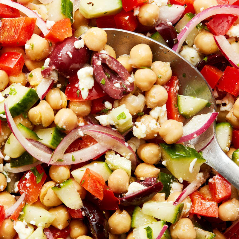 How To Make A Chickpea Salad, What To Serve With Chickpea Salad, Make Ahead & Storage, Made This?, Ingredients, Directions