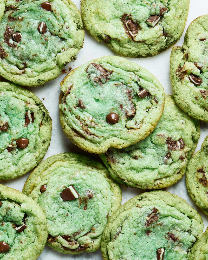 Mint Chocolate Chip Cookies, St. Patrick's Day Cupcakes, Mint Chocolate Chip Brownies, St. Patrick's Day Cookies, Pistachio Brownies, Key Lime Pie Mousse, Leprechaun Bark, Shamrockaritas, St. Patrick's Day Cake, Checkerboard Cookies, Copycat McDonald's Shamrock Shake, Green Mimosa, Pistachio Cake, Mint Chocolate Chip Pie, Green & Red Grape Sorbet, Midori Sour, Pandan Pops, Macarons, Andes Brownies, Key Lime Pie, Grinch Cookies, Mochi Donuts, Spiked Sparking Basil Lemonade, Grinchy Christmas Cake Bites, Appletini, Andes Chocolate Cake, Keto Avocado Pops, Baked Alaska, Shamrock Smash, Leprechaun Bait, Mint Chip Lasagna, Baby Yoda Chocolate Bark, Thin Mint Cheesecake, Grasshopper Poke Cake, Chocolate Mint Buttons, Avocado Pancakes, Grasshopper Pie, Key Lime Pie Poke Cake