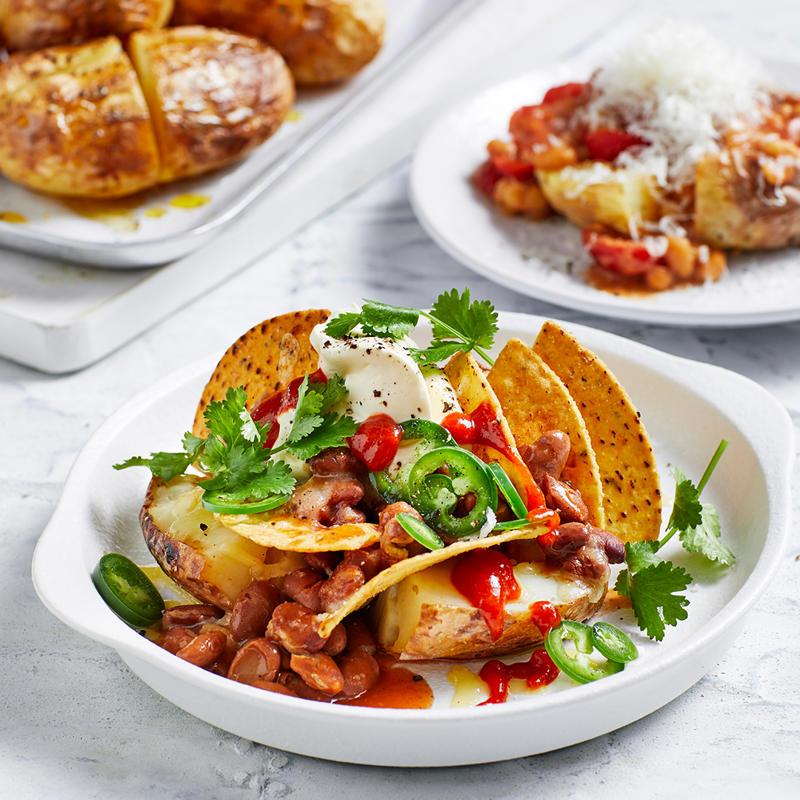 Air fryer cooking tips,          Steph de Sousa’s crackling good air fryer pork belly      ,          Air fryer roast pork belly      ,          Air fryer chicken chimichangas      ,          Air fryer chicken skewers with roast vegetables      ,          Air fryer hot honey salmon salad      ,          Air fryer pork belly salad with ginger &amp; soy dressing      ,          Air fryer fish ‘n’ chips      ,          Air fryer sausages with sweet potato hash browns      ,          Air fryer sausage &amp; vegie bake      ,          Air fryer lamb kofta with green tahini      ,          Crispy tofu with palm sugar dressing in the air fryer      ,          Air fryer roast chicken with secret herbs and spices      ,          Soy and sriracha air fryer chicken thighs      ,          Best-ever air fryer roast chicken      ,          Air fryer lamb cutlets with carrot salad      ,          Air fryer pork with apricot, fetta &amp; pistachio stuffing       , Choosing the best air fryer, More air fryer recipes, What to serve with these air fryer dinners