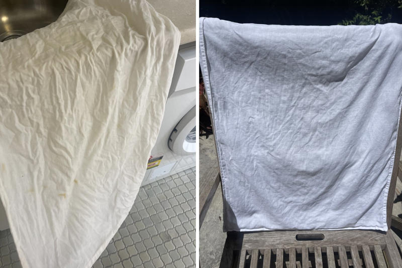 Why bed linen can turn yellow, How to prevent white sheets from yellowing, How do you get yellowed sheets white again?, How to remove yellow stains from white clothes by fabric type, Natural vs chemical options, Here are some tips to help keep your sheets white:, How often should you wash your bed sheets?