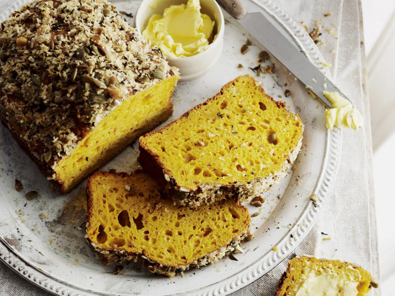          Triple-ginger loaf      ,          Lemon blueberry loaf cake with mascarpone icing      ,          Boiled pineapple fruit loaf      ,          Walnut, coffee and pear loaf      ,          Fruit and nut loaf      ,          Coffee and date loaf      ,          Date, carrot and honey loaf      ,          Pumpkin bread with lemon icing      ,          Brown butter loaf cake      ,          Gluten-free banana and date loaf      ,          Simple apple loaf cake      ,          Zucchini and walnut loaf      ,          Banana and raspberry loaf      ,          Banana date loaf      ,          Date and apricot loaf      ,          Flourless almond, plum and orange blossom loaf      ,          Banana caramel loaf      ,          Banana bread with passionfruit icing      ,          Coffee walnut loaf      ,          Passionfruit teacake      ,          Orange and fennel seed pound cake      ,          Raspberry and coconut loaf      ,          Tamarillo loaf cake      ,          Buttery almond and cranberry loaves      ,          Walnut sultana loaf      ,          Apple custard cake      ,          Madeira cake      ,          Coconut banana bread      ,          Blueberry yoghurt loaf      ,          Wholemeal date loaf      ,          Spiced pumpkin bread      ,          Lemon and currant loaf      ,          Spicy banana fruit loaf      ,          Cheese and bacon loaf      ,          Apple and apricot loaf      , Recipe tips &amp; tricks: lining a loaf pan, Choosing the right electric mixer, More beautiful cakes for morning tea