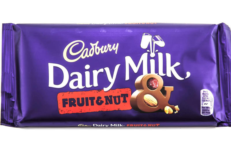 25. Fruit & Nut 40. Perky Nana, 39. Sweet Marie, 38. 5 Star, 37. Plant Bar, 36. Pinky, 35. Top Deck, 34. Bar Six, 33. Tres Sueños, 32. Picnic, 31. Mr. Big, 30. Fudge, 29. Spira, 28. Eclairs, 27. Time Out, 26. Chomp, 25. Fruit & Nut, 24. Crunchie, 23. Twirl, 22. Mini Rolls, 21. Bournville, 20. Milk Tray, 19. Crispy Crunch, 18. Boost, 17. Double Decker, 16. Caramilk, 15. Starbar, 14. Cherry Ripe, 13. Cadbury’s Dairy Milk Caramel, 12. Heroes, 11. Fingers, 10. Dairy Milk Buttons, 9. Curly Wurly, 8. Wispa, 7. Roses, 6. Dream, 5. Flake, 4. Freddo/Caramello Koala, 3. Creme Egg, 2. Mini Eggs