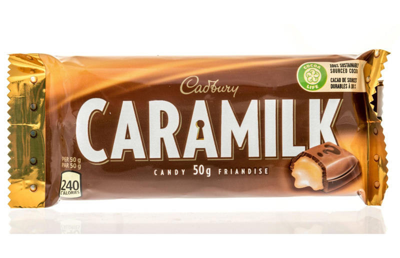 16. Caramilk 40. Perky Nana, 39. Sweet Marie, 38. 5 Star, 37. Plant Bar, 36. Pinky, 35. Top Deck, 34. Bar Six, 33. Tres Sueños, 32. Picnic, 31. Mr. Big, 30. Fudge, 29. Spira, 28. Eclairs, 27. Time Out, 26. Chomp, 25. Fruit & Nut, 24. Crunchie, 23. Twirl, 22. Mini Rolls, 21. Bournville, 20. Milk Tray, 19. Crispy Crunch, 18. Boost, 17. Double Decker, 16. Caramilk, 15. Starbar, 14. Cherry Ripe, 13. Cadbury’s Dairy Milk Caramel, 12. Heroes, 11. Fingers, 10. Dairy Milk Buttons, 9. Curly Wurly, 8. Wispa, 7. Roses, 6. Dream, 5. Flake, 4. Freddo/Caramello Koala, 3. Creme Egg, 2. Mini Eggs