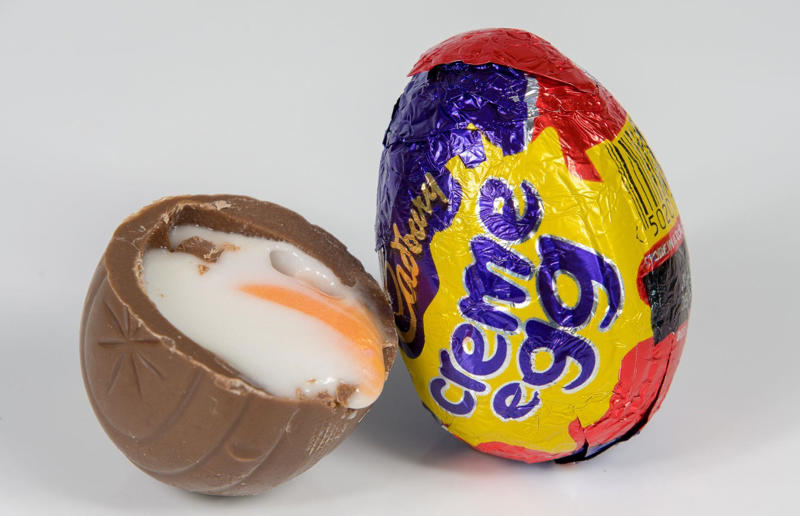 3. Creme Egg 40. Perky Nana, 39. Sweet Marie, 38. 5 Star, 37. Plant Bar, 36. Pinky, 35. Top Deck, 34. Bar Six, 33. Tres Sueños, 32. Picnic, 31. Mr. Big, 30. Fudge, 29. Spira, 28. Eclairs, 27. Time Out, 26. Chomp, 25. Fruit & Nut, 24. Crunchie, 23. Twirl, 22. Mini Rolls, 21. Bournville, 20. Milk Tray, 19. Crispy Crunch, 18. Boost, 17. Double Decker, 16. Caramilk, 15. Starbar, 14. Cherry Ripe, 13. Cadbury’s Dairy Milk Caramel, 12. Heroes, 11. Fingers, 10. Dairy Milk Buttons, 9. Curly Wurly, 8. Wispa, 7. Roses, 6. Dream, 5. Flake, 4. Freddo/Caramello Koala, 3. Creme Egg, 2. Mini Eggs