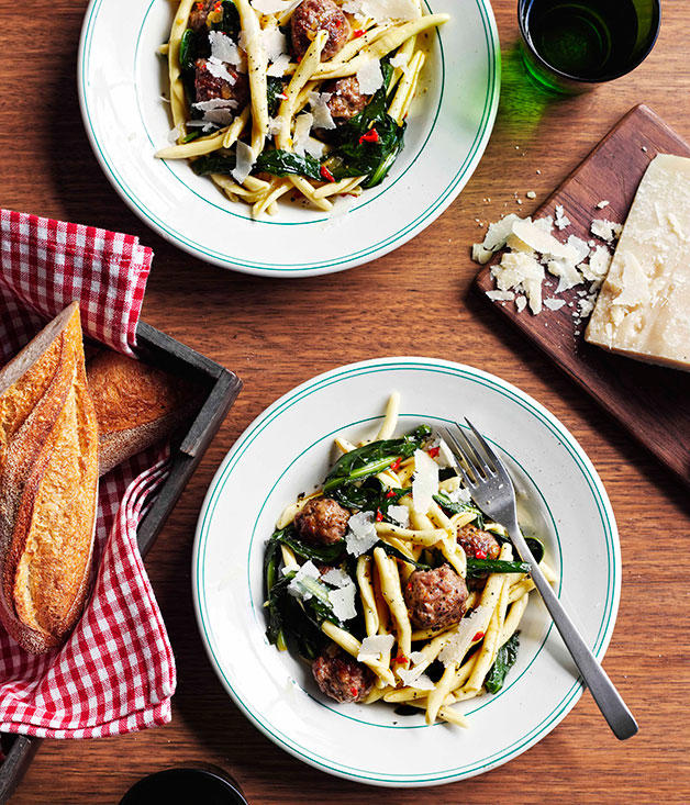 Best pork mince recipes for easy dinners in 2025,          Big pork and prosciutto meatballs with polenta      ,          Pork, scallop and sticky rice siu mai      ,          Tipo 00’s rigatoni ragù Bolognese      ,          Crisp pork and ginger gyozas with sesame rayu      ,          Pork and ginger meatballs with choy sum      ,          Spaghetti con polpette (Spaghetti with meatballs)      ,          Louis Tikaram’s stir-fried snake beans with pork      ,          Pork pad kra pao with fried egg      ,          Baked pork and veal meatball sub      ,          Spicy Sichuan-style soup with pork, lettuce and soft tofu      ,          Polpetti with roasted tomato sauce and pappardelle      ,          Pork and fennel polpette      ,          Sang choi bau with pork and shiitake      ,          Minced pork tossed noodles (Zhajiang mian)      ,          Wonton soup with Sichuan red oil and black vinegar chilli sauce      ,          Pork and fennel meatball strozzapreti with braised chicory and chilli      