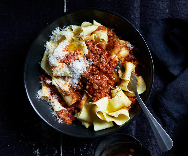 Best pork mince recipes for easy dinners in 2025,          Big pork and prosciutto meatballs with polenta      ,          Pork, scallop and sticky rice siu mai      ,          Tipo 00’s rigatoni ragù Bolognese      ,          Crisp pork and ginger gyozas with sesame rayu      ,          Pork and ginger meatballs with choy sum      ,          Spaghetti con polpette (Spaghetti with meatballs)      ,          Louis Tikaram’s stir-fried snake beans with pork      ,          Pork pad kra pao with fried egg      ,          Baked pork and veal meatball sub      ,          Spicy Sichuan-style soup with pork, lettuce and soft tofu      ,          Polpetti with roasted tomato sauce and pappardelle      ,          Pork and fennel polpette      ,          Sang choi bau with pork and shiitake      ,          Minced pork tossed noodles (Zhajiang mian)      ,          Wonton soup with Sichuan red oil and black vinegar chilli sauce      ,          Pork and fennel meatball strozzapreti with braised chicory and chilli      