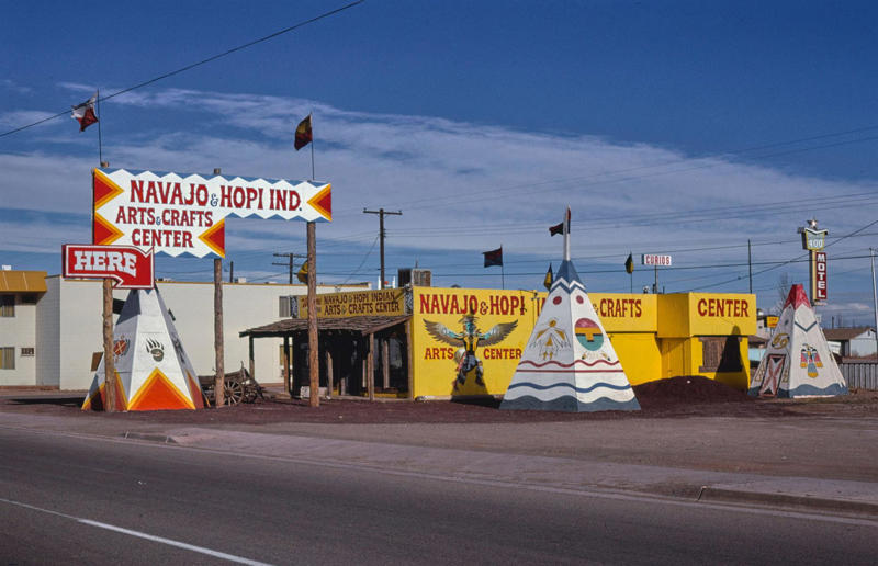 Arizona: Route 66, Winslow (1979) Life in the 1970s in every state, Alabama: Alabama Theatre, Birmingham (1972), Alaska: Fishing on Nonvianuk Lake (1973), Arizona: Route 66, Winslow (1979), Arkansas: Testing for pollution in Fort Smith (1973), California: The streets of San Francisco (c.1970), Colorado: Galena Street, Aspen (1974), Connecticut: Collin’s Diner, Canaan (1976), Delaware: Old State House, Dover (1970), Florida: Disney’s Magic Kingdom (1970), Georgia: Farmer ploughing field in Helen (1970), Hawaii: The Brady Bunch in ‘Hawaii Bound’ (1972), Idaho: Camping on Lake Stanley (c.1970s), Illinois: Roller Disco fashion show, Chicago (1979), Indiana: Indianapolis 500 (1973), Iowa: Sergeant John F. Baker Jr. Bridge, Davenport (1972), Kansas: Grain elevator, White Cloud (1974), Kentucky: Miners’ homes, Brookside (1974), Louisiana: Bourbon Street, New Orleans (1976), Maine: Fishing in Cape Elizabeth (1971), Maryland: School excursion to Baltimore harbor (1973), Massachusetts: Haymarket Square, Boston (1973), Michigan: Annual smelt run, Tawas City (1973), Minnesota: SkyRise Terrace, St Paul (1971), Mississippi: Hurricane Camille Gift Shop, Gulfport (1979), Missouri: Tourist information booth, Lake of the Ozarks, Montana: East Glacier Park train station (1974), Nebraska: Sioux tribal dance, North Platte (1970), Nevada: Fremont Street, Las Vegas (c.1970), New Hampshire: Waterville Valley (1972), New Jersey: Seaside Heights boardwalk (1978), New Mexico: Mesa viewpoint (c.1970s), New York: Sightseeing cruise, New York City (c.1970s), North Carolina: Prom queen parade, Huntersville (c.1970s), North Dakota: Arriving at Fargo station (c.1972), Ohio: Aerial view of Toledo (c.1970s), Oklahoma: Oral Roberts University, Tulsa (c.1977), Oregon: Union Station, Portland (1974), Pennsylvania: Street parade, Philadelphia (1976), Rhode Island: Giant milk can, Lincoln (1978), South Carolina: Jungle Golf, Myrtle Beach (1979), South Dakota: Reptile Gardens Wild Animal Park (1975), Tennessee: Interstate 24 near Nashville (1972), Texas: Dallas freeway (1970), Utah: Dead Horse Point, Canyonlands (1972), Vermont: Farm shop (1975), Virginia: Tysons Corner Mall, Tysons Corner (1976), Washington: Seattle skyline (1973), West Virginia: Laundromat, Cedar Grove (1973), Wisconsin: Lake Mendota (1979)