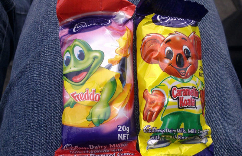 4. Freddo/Caramello Koala 40. Perky Nana, 39. Sweet Marie, 38. 5 Star, 37. Plant Bar, 36. Pinky, 35. Top Deck, 34. Bar Six, 33. Tres Sueños, 32. Picnic, 31. Mr. Big, 30. Fudge, 29. Spira, 28. Eclairs, 27. Time Out, 26. Chomp, 25. Fruit & Nut, 24. Crunchie, 23. Twirl, 22. Mini Rolls, 21. Bournville, 20. Milk Tray, 19. Crispy Crunch, 18. Boost, 17. Double Decker, 16. Caramilk, 15. Starbar, 14. Cherry Ripe, 13. Cadbury’s Dairy Milk Caramel, 12. Heroes, 11. Fingers, 10. Dairy Milk Buttons, 9. Curly Wurly, 8. Wispa, 7. Roses, 6. Dream, 5. Flake, 4. Freddo/Caramello Koala, 3. Creme Egg, 2. Mini Eggs