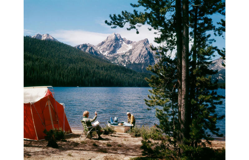 Idaho: Camping on Lake Stanley (c.1970s) Life in the 1970s in every state, Alabama: Alabama Theatre, Birmingham (1972), Alaska: Fishing on Nonvianuk Lake (1973), Arizona: Route 66, Winslow (1979), Arkansas: Testing for pollution in Fort Smith (1973), California: The streets of San Francisco (c.1970), Colorado: Galena Street, Aspen (1974), Connecticut: Collin’s Diner, Canaan (1976), Delaware: Old State House, Dover (1970), Florida: Disney’s Magic Kingdom (1970), Georgia: Farmer ploughing field in Helen (1970), Hawaii: The Brady Bunch in ‘Hawaii Bound’ (1972), Idaho: Camping on Lake Stanley (c.1970s), Illinois: Roller Disco fashion show, Chicago (1979), Indiana: Indianapolis 500 (1973), Iowa: Sergeant John F. Baker Jr. Bridge, Davenport (1972), Kansas: Grain elevator, White Cloud (1974), Kentucky: Miners’ homes, Brookside (1974), Louisiana: Bourbon Street, New Orleans (1976), Maine: Fishing in Cape Elizabeth (1971), Maryland: School excursion to Baltimore harbor (1973), Massachusetts: Haymarket Square, Boston (1973), Michigan: Annual smelt run, Tawas City (1973), Minnesota: SkyRise Terrace, St Paul (1971), Mississippi: Hurricane Camille Gift Shop, Gulfport (1979), Missouri: Tourist information booth, Lake of the Ozarks, Montana: East Glacier Park train station (1974), Nebraska: Sioux tribal dance, North Platte (1970), Nevada: Fremont Street, Las Vegas (c.1970), New Hampshire: Waterville Valley (1972), New Jersey: Seaside Heights boardwalk (1978), New Mexico: Mesa viewpoint (c.1970s), New York: Sightseeing cruise, New York City (c.1970s), North Carolina: Prom queen parade, Huntersville (c.1970s), North Dakota: Arriving at Fargo station (c.1972), Ohio: Aerial view of Toledo (c.1970s), Oklahoma: Oral Roberts University, Tulsa (c.1977), Oregon: Union Station, Portland (1974), Pennsylvania: Street parade, Philadelphia (1976), Rhode Island: Giant milk can, Lincoln (1978), South Carolina: Jungle Golf, Myrtle Beach (1979), South Dakota: Reptile Gardens Wild Animal Park (1975), Tennessee: Interstate 24 near Nashville (1972), Texas: Dallas freeway (1970), Utah: Dead Horse Point, Canyonlands (1972), Vermont: Farm shop (1975), Virginia: Tysons Corner Mall, Tysons Corner (1976), Washington: Seattle skyline (1973), West Virginia: Laundromat, Cedar Grove (1973), Wisconsin: Lake Mendota (1979)