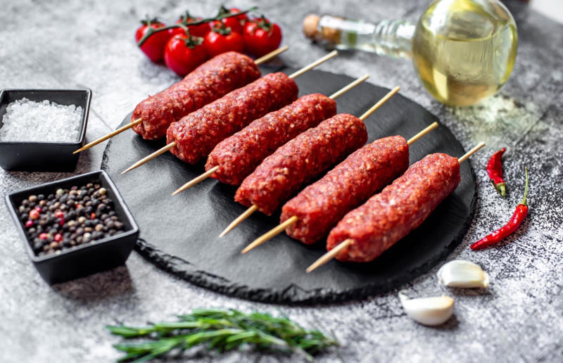Surprisingly tasty air fryer ideas, Sausage rolls, Loaded potato skins, Kale crisps, 'Roasted' nuts, Baba ganoush, Poached eggs, Yorkshire puddings, Soufflés, Fish in a parcel, Lamb koftas, Chicken wings, Greek-style lamb cutlets, Chicken satay with peanut sauce, Glazed ham, Cheese toastie, Cheese scones, Soda bread, Oat bars, Fruit crumbles, Chocolate fondants