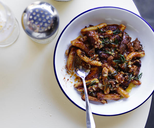 The best slow-cooked lamb recipes to cook this winter,          Slow-cooked lamb shoulder with rosemary pesto      ,          Slow-cooked lamb shoulder with black garlic and mint persillade      ,          Sarah Cicolini’s fusilli con ragù di agnello (fusilli with lamb ragù)      ,          Lamb korma      ,          Greg Malouf’s baharat lamb shoulder with onions and moghrabieh      ,          Phil Wood’s lamb with roast-apple chutney      ,          Roast lamb neck with kale, feta and dill      ,          Slow-cooked spiced lamb with prunes      ,          Guy Grossi’s abbacchio alla Romana      ,          Shane Delia’s 12-hour roast lamb with pistachio and green-olive tabbouleh      ,          Braised pumpkin and lamb neck      ,          Greek-style lamb shoulder and bean stew      ,          Lamb shanks baked in paper with olives and red wine      ,          Sean McConnell’s slow-roasted lamb shoulder with pistachios, pomegranate and vine leaves      ,          Paul Carmichael’s curried lamb leg      ,          Shawarma-spiced roast lamb leg with beetroot sauce      ,          Buttermilk-brined lamb shoulder with harissa      ,          Iranian-style lamb shoulder with cranberry and pistachio spiced rice      ,          Pinbone’s lamb shoulder ragù with gnocchetti      ,          Rick Shores’ slow roasted lamb shoulder with yellow bean, cumin and chilli      