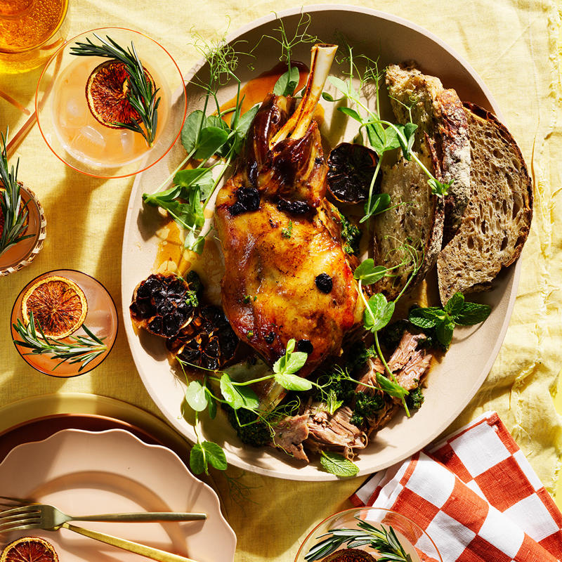 The best slow-cooked lamb recipes to cook this winter,          Slow-cooked lamb shoulder with rosemary pesto      ,          Slow-cooked lamb shoulder with black garlic and mint persillade      ,          Sarah Cicolini’s fusilli con ragù di agnello (fusilli with lamb ragù)      ,          Lamb korma      ,          Greg Malouf’s baharat lamb shoulder with onions and moghrabieh      ,          Phil Wood’s lamb with roast-apple chutney      ,          Roast lamb neck with kale, feta and dill      ,          Slow-cooked spiced lamb with prunes      ,          Guy Grossi’s abbacchio alla Romana      ,          Shane Delia’s 12-hour roast lamb with pistachio and green-olive tabbouleh      ,          Braised pumpkin and lamb neck      ,          Greek-style lamb shoulder and bean stew      ,          Lamb shanks baked in paper with olives and red wine      ,          Sean McConnell’s slow-roasted lamb shoulder with pistachios, pomegranate and vine leaves      ,          Paul Carmichael’s curried lamb leg      ,          Shawarma-spiced roast lamb leg with beetroot sauce      ,          Buttermilk-brined lamb shoulder with harissa      ,          Iranian-style lamb shoulder with cranberry and pistachio spiced rice      ,          Pinbone’s lamb shoulder ragù with gnocchetti      ,          Rick Shores’ slow roasted lamb shoulder with yellow bean, cumin and chilli      