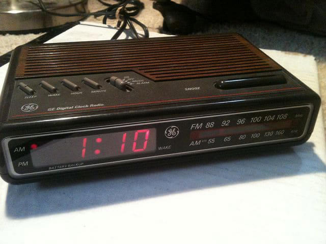 #22: General Electric Alarm Clock #1: 10-Color Pens, #3: Scary Stories to Tell in the Dark, #4: Pop-Tarts Crunch, #6: FM Scan Radio, #7: The Talkboy, #9: McDonald’s Cooler at School Functions, #10: Blockbuster Gumball Machine, #12: Polly Pocket, #13: Hard Rock Cafe, #15: McDonalds Hercules plates, #16: Lunchables, #18: This Exact Casserole Dish, #19: Warheads Candy, #21: Crayola Stamp Markers, #22: General Electric Alarm Clock, #24: This Exact Set of Stick-On Earrings, #25: View Master, #27: Blockbuster Membership Card, #28: Hamburger Stools at McDonald’s, #30: Kid Pix Game, #31: Magic Eye Posters, #34: Chuck E. Cheese’s ball pits, #34: Rainbow-Colored Toys “R” Us Plastic Bags
