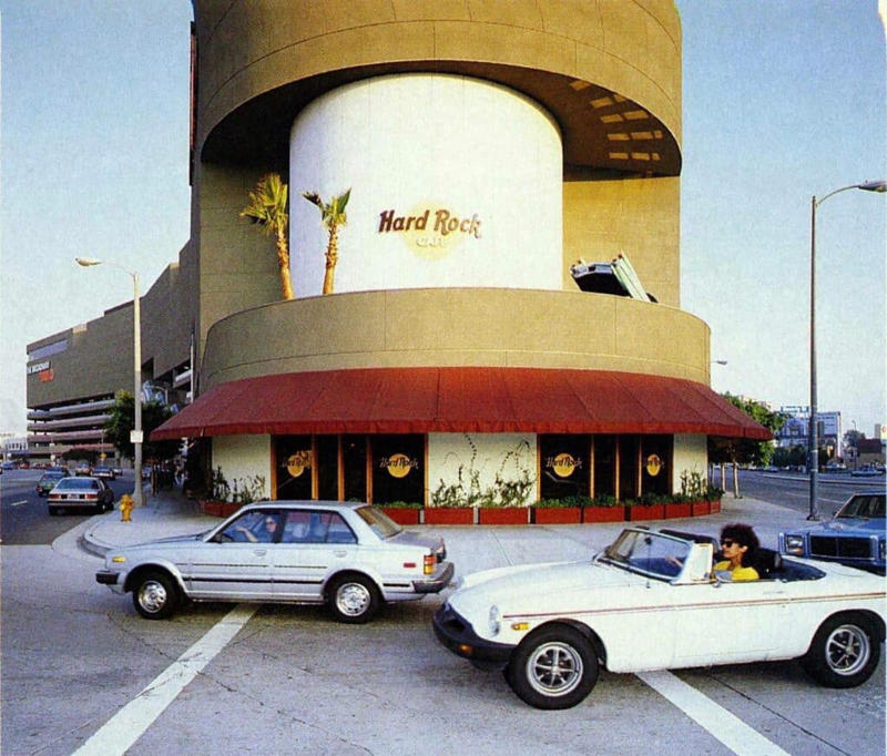 #13: Hard Rock Cafe #1: 10-Color Pens, #3: Scary Stories to Tell in the Dark, #4: Pop-Tarts Crunch, #6: FM Scan Radio, #7: The Talkboy, #9: McDonald’s Cooler at School Functions, #10: Blockbuster Gumball Machine, #12: Polly Pocket, #13: Hard Rock Cafe, #15: McDonalds Hercules plates, #16: Lunchables, #18: This Exact Casserole Dish, #19: Warheads Candy, #21: Crayola Stamp Markers, #22: General Electric Alarm Clock, #24: This Exact Set of Stick-On Earrings, #25: View Master, #27: Blockbuster Membership Card, #28: Hamburger Stools at McDonald’s, #30: Kid Pix Game, #31: Magic Eye Posters, #34: Chuck E. Cheese’s ball pits, #34: Rainbow-Colored Toys “R” Us Plastic Bags