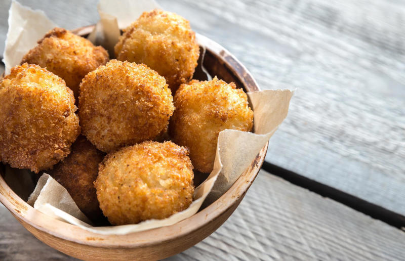 23. Transform leftover rice into arancini 32. Think about portion sizes, 31. Keep the peel, 30. Make the most of citrus fruit, 29. Choose salad leaves wisely, 28. Don't toss those broccoli stems, 27. Use leftover tomatoes to make pesto, 26. Swap plastic for paper, 25. Organize the pantry, 24. Buy less than perfect, 23. Transform leftover rice into arancini, 22. Eat root to leaf, 21. Use leftover bread to create panzanella, 20. Store nuts properly, 19. Use leftover pasta in a family-friendly bake, 18. Don't ditch the loaf, 17. Try preserving and pickling, 16. Get composting, 15. Stock up on cans, 14. Extend the life of cheese, 13. Store smartly, 12. Love your freezer, 11. Never throw out bananas, 10. Preserve your herbs, 9. Stretch the weekend roast, 8. Buy loose fruit and vegetables, 7. Never throw away leftover mashed potatoes, 6. Buy a whole chicken, 5. Get menu planning, 4. Shop local, shop seasonal, 3. Get into batch cooking, 2. Check the refrigerator