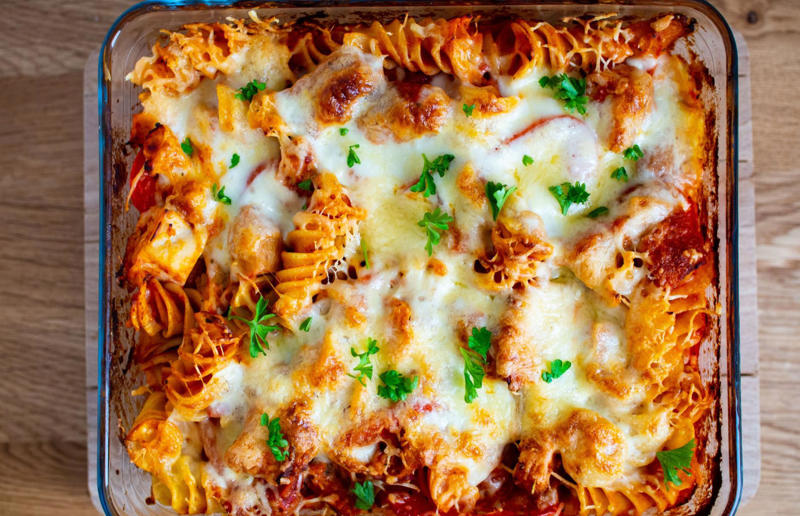 19. Use leftover pasta in a family-friendly bake 32. Think about portion sizes, 31. Keep the peel, 30. Make the most of citrus fruit, 29. Choose salad leaves wisely, 28. Don't toss those broccoli stems, 27. Use leftover tomatoes to make pesto, 26. Swap plastic for paper, 25. Organize the pantry, 24. Buy less than perfect, 23. Transform leftover rice into arancini, 22. Eat root to leaf, 21. Use leftover bread to create panzanella, 20. Store nuts properly, 19. Use leftover pasta in a family-friendly bake, 18. Don't ditch the loaf, 17. Try preserving and pickling, 16. Get composting, 15. Stock up on cans, 14. Extend the life of cheese, 13. Store smartly, 12. Love your freezer, 11. Never throw out bananas, 10. Preserve your herbs, 9. Stretch the weekend roast, 8. Buy loose fruit and vegetables, 7. Never throw away leftover mashed potatoes, 6. Buy a whole chicken, 5. Get menu planning, 4. Shop local, shop seasonal, 3. Get into batch cooking, 2. Check the refrigerator