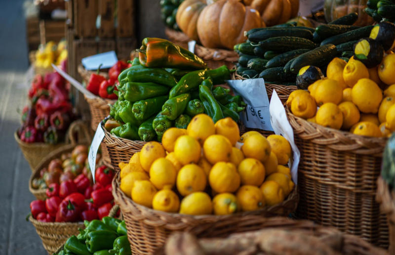 4. Shop local, shop seasonal 32. Think about portion sizes, 31. Keep the peel, 30. Make the most of citrus fruit, 29. Choose salad leaves wisely, 28. Don't toss those broccoli stems, 27. Use leftover tomatoes to make pesto, 26. Swap plastic for paper, 25. Organize the pantry, 24. Buy less than perfect, 23. Transform leftover rice into arancini, 22. Eat root to leaf, 21. Use leftover bread to create panzanella, 20. Store nuts properly, 19. Use leftover pasta in a family-friendly bake, 18. Don't ditch the loaf, 17. Try preserving and pickling, 16. Get composting, 15. Stock up on cans, 14. Extend the life of cheese, 13. Store smartly, 12. Love your freezer, 11. Never throw out bananas, 10. Preserve your herbs, 9. Stretch the weekend roast, 8. Buy loose fruit and vegetables, 7. Never throw away leftover mashed potatoes, 6. Buy a whole chicken, 5. Get menu planning, 4. Shop local, shop seasonal, 3. Get into batch cooking, 2. Check the refrigerator