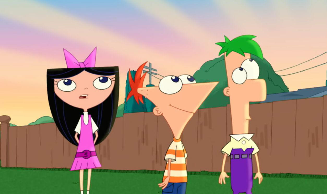 Phineas And Ferb These Shaped Imaginations, Sesame Street, Looney Tunes, The Muppet Show, Tom & Jerry, Scooby-Doo, Where Are You!, The Flintstones, DuckTales, Teenage Mutant Ninja Turtles, The Mickey Mouse Club, Dora The Explorer, The Magic School Bus, Barney & Friends, Are You Afraid Of The Dark?, Kim Possible, The Fairly OddParents, Pee-Wee’s Playhouse, Courage The Cowardly Dog, Foster’s Home For Imaginary Friends, Phineas And Ferb, Schoolhouse Rock!, Bozo The Clown