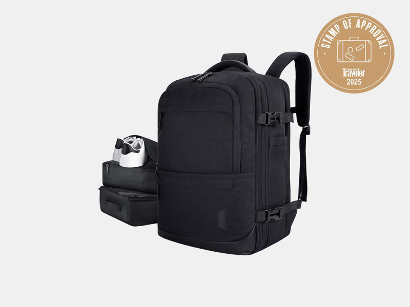 The suitcases, The weekender bag, The travel backpacks, Metro Backpack Deluxe, Travel backpack, The tote bag, The makeup bag