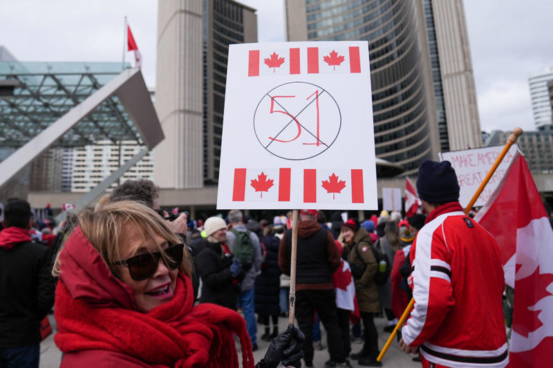 Most Canadians don’t want to become a state He said the President is serious, Canada needs to shift partners, We should worry about one man, Trump is trying to hurt Ontario, The President’s ‘War on Canada’, Trump’s sovereignty threats, The President isn’t joking, A recent revealing interview, Trump said he isn’t trolling, Making his thoughts on Canada clear, We’re taking care of Canada, Canada only works as a state, Ford’s warning about Trump, Trump wants to destroy us, Canada is not for sale