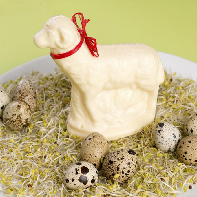 Build an Easter Candy Charcuterie Board, Braid an Easter Bread, Make a New Twist on a Bunny Cake, Dip Homemade Peanut Butter Eggs, Add Springtime Flair to the Table, Host Brunch, Dye Eggs, Build a Nest, Play a Few Games, Create a Unique Centerpiece, Turn Carrot Cake on Its Head, Arrange Fresh Flowers, Turn Easter into Teatime, Stir Up a Signature Easter Cocktail, Serve All Kinds of Deviled Eggs, Make Adult Easter Baskets, Bake an Easter Ham, Try a New Easter Craft, Create a Towering Dessert, Use the Good China, Decorate a Lamb Cake, Create Flower Pot Favors or Place Cards, Bake Resurrection Rolls, Go Back in Time, Dye Eggs the Natural Way, Fill Eggs for Everyone, Bake Hot Cross Buns, Add a Butter Lamb to the Table, Try Easter Lamb, Send Home Care Packages, Smash an Easter Piñata, Decorate an Easter Tree, Make a Festive Easter Wreath, Hide Bunnies Around the House, Get Creative with Peeps