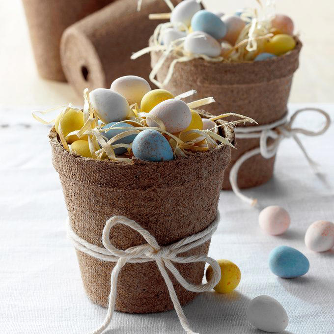 Build an Easter Candy Charcuterie Board, Braid an Easter Bread, Make a New Twist on a Bunny Cake, Dip Homemade Peanut Butter Eggs, Add Springtime Flair to the Table, Host Brunch, Dye Eggs, Build a Nest, Play a Few Games, Create a Unique Centerpiece, Turn Carrot Cake on Its Head, Arrange Fresh Flowers, Turn Easter into Teatime, Stir Up a Signature Easter Cocktail, Serve All Kinds of Deviled Eggs, Make Adult Easter Baskets, Bake an Easter Ham, Try a New Easter Craft, Create a Towering Dessert, Use the Good China, Decorate a Lamb Cake, Create Flower Pot Favors or Place Cards, Bake Resurrection Rolls, Go Back in Time, Dye Eggs the Natural Way, Fill Eggs for Everyone, Bake Hot Cross Buns, Add a Butter Lamb to the Table, Try Easter Lamb, Send Home Care Packages, Smash an Easter Piñata, Decorate an Easter Tree, Make a Festive Easter Wreath, Hide Bunnies Around the House, Get Creative with Peeps