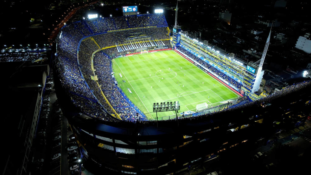 15. De Kuip – Feyenoord, 14. Karaiskakis Stadium – Olympiacos, 13. Cairo International Stadium – Al Ahly and Zamalek, 12. San Mamés – Athletic Bilbao, 11. Maracanã – Flamengo, Fluminense &amp; Vasco da Gama, 10. Deutsche Bank Park – Eintracht Frankfurt, 9. The Marshall Jozef Pilsudski’s Stadium – Legia Warsaw, 8. Stadio Diego Armando Maradona – Napoli, 7. Rams Park – Galatasaray, 6. Estadio Mas Monumental – River Plate, 5. Anfield – Liverpool, 4. San Siro – AC Milan and Inter Milan, 3. Signal Iduna Park – Borussia Dortmund, 2. Celtic Park – Celtic, 1. La Bombonera – Boca Juniors
