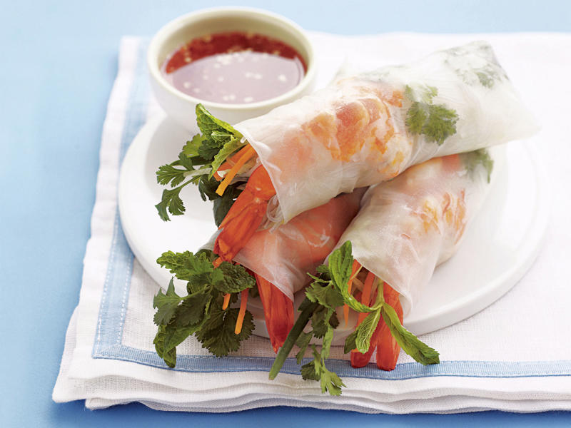 How to make rice paper rolls, Create your own fillings, How long do rice paper rolls last?, Are rice paper rolls gluten free?,          Ginger and chilli chicken rice paper rolls      ,          Chicken and mango rice paper rolls      ,          Rice paper omelette rolls      ,          Prawn rice paper rolls      ,          Beef rice paper rolls      ,          Loaded Thai rice paper rolls      ,          Fried rice paper rolls      ,          Roast duck rice paper rolls      ,          Fresh rice paper rolls with prawns and dipping sauce      ,          Tofu and bok choy rice paper rolls      ,          Ginger and chilli chicken rice paper rolls      ,          Crab rice paper rolls      ,          Lemongrass and beef rice paper rolls      ,          Barbecued pork rice paper rolls      ,          Vietnamese rice-paper rolls      ,          Teriyaki beef rice paper rolls      ,          Vegetable rice paper rolls with chilli dipping sauce      , More healthy, low fat recipes