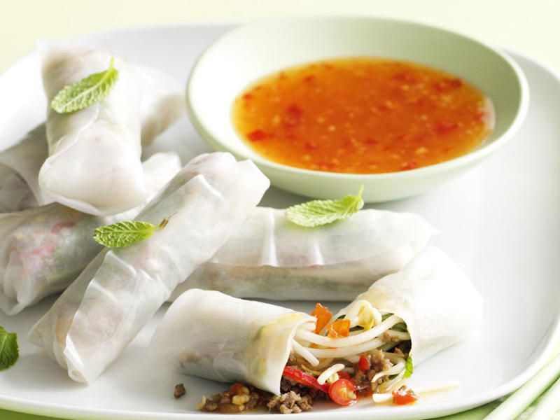 How to make rice paper rolls, Create your own fillings, How long do rice paper rolls last?, Are rice paper rolls gluten free?,          Ginger and chilli chicken rice paper rolls      ,          Chicken and mango rice paper rolls      ,          Rice paper omelette rolls      ,          Prawn rice paper rolls      ,          Beef rice paper rolls      ,          Loaded Thai rice paper rolls      ,          Fried rice paper rolls      ,          Roast duck rice paper rolls      ,          Fresh rice paper rolls with prawns and dipping sauce      ,          Tofu and bok choy rice paper rolls      ,          Ginger and chilli chicken rice paper rolls      ,          Crab rice paper rolls      ,          Lemongrass and beef rice paper rolls      ,          Barbecued pork rice paper rolls      ,          Vietnamese rice-paper rolls      ,          Teriyaki beef rice paper rolls      ,          Vegetable rice paper rolls with chilli dipping sauce      , More healthy, low fat recipes