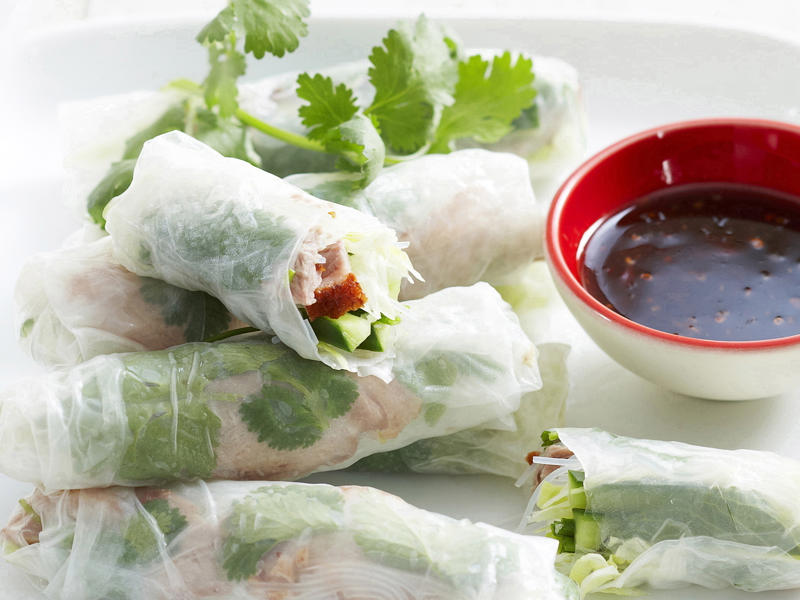 How to make rice paper rolls, Create your own fillings, How long do rice paper rolls last?, Are rice paper rolls gluten free?,          Ginger and chilli chicken rice paper rolls      ,          Chicken and mango rice paper rolls      ,          Rice paper omelette rolls      ,          Prawn rice paper rolls      ,          Beef rice paper rolls      ,          Loaded Thai rice paper rolls      ,          Fried rice paper rolls      ,          Roast duck rice paper rolls      ,          Fresh rice paper rolls with prawns and dipping sauce      ,          Tofu and bok choy rice paper rolls      ,          Ginger and chilli chicken rice paper rolls      ,          Crab rice paper rolls      ,          Lemongrass and beef rice paper rolls      ,          Barbecued pork rice paper rolls      ,          Vietnamese rice-paper rolls      ,          Teriyaki beef rice paper rolls      ,          Vegetable rice paper rolls with chilli dipping sauce      , More healthy, low fat recipes