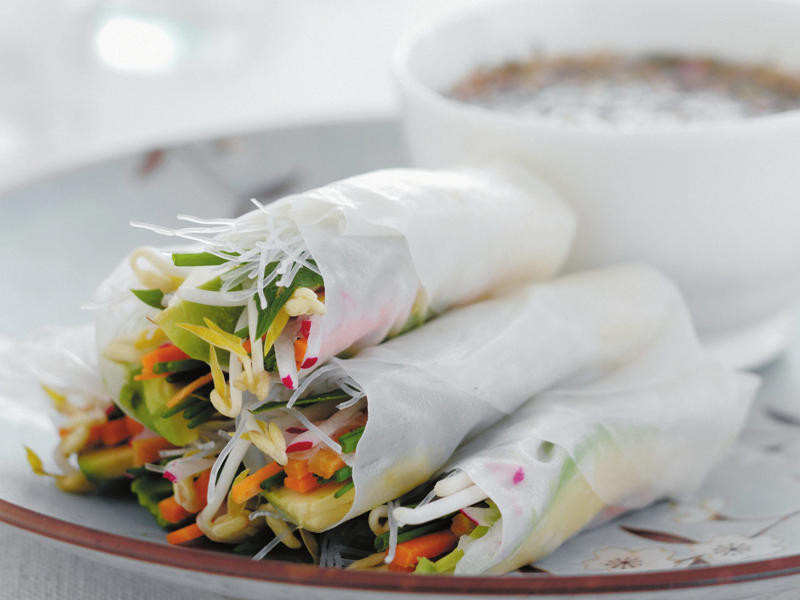 How to make rice paper rolls, Create your own fillings, How long do rice paper rolls last?, Are rice paper rolls gluten free?,          Ginger and chilli chicken rice paper rolls      ,          Chicken and mango rice paper rolls      ,          Rice paper omelette rolls      ,          Prawn rice paper rolls      ,          Beef rice paper rolls      ,          Loaded Thai rice paper rolls      ,          Fried rice paper rolls      ,          Roast duck rice paper rolls      ,          Fresh rice paper rolls with prawns and dipping sauce      ,          Tofu and bok choy rice paper rolls      ,          Ginger and chilli chicken rice paper rolls      ,          Crab rice paper rolls      ,          Lemongrass and beef rice paper rolls      ,          Barbecued pork rice paper rolls      ,          Vietnamese rice-paper rolls      ,          Teriyaki beef rice paper rolls      ,          Vegetable rice paper rolls with chilli dipping sauce      , More healthy, low fat recipes